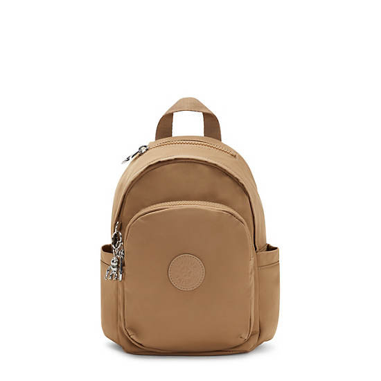 Kipling Delia Mini Ryggsäck Bruna | SE 1649DF